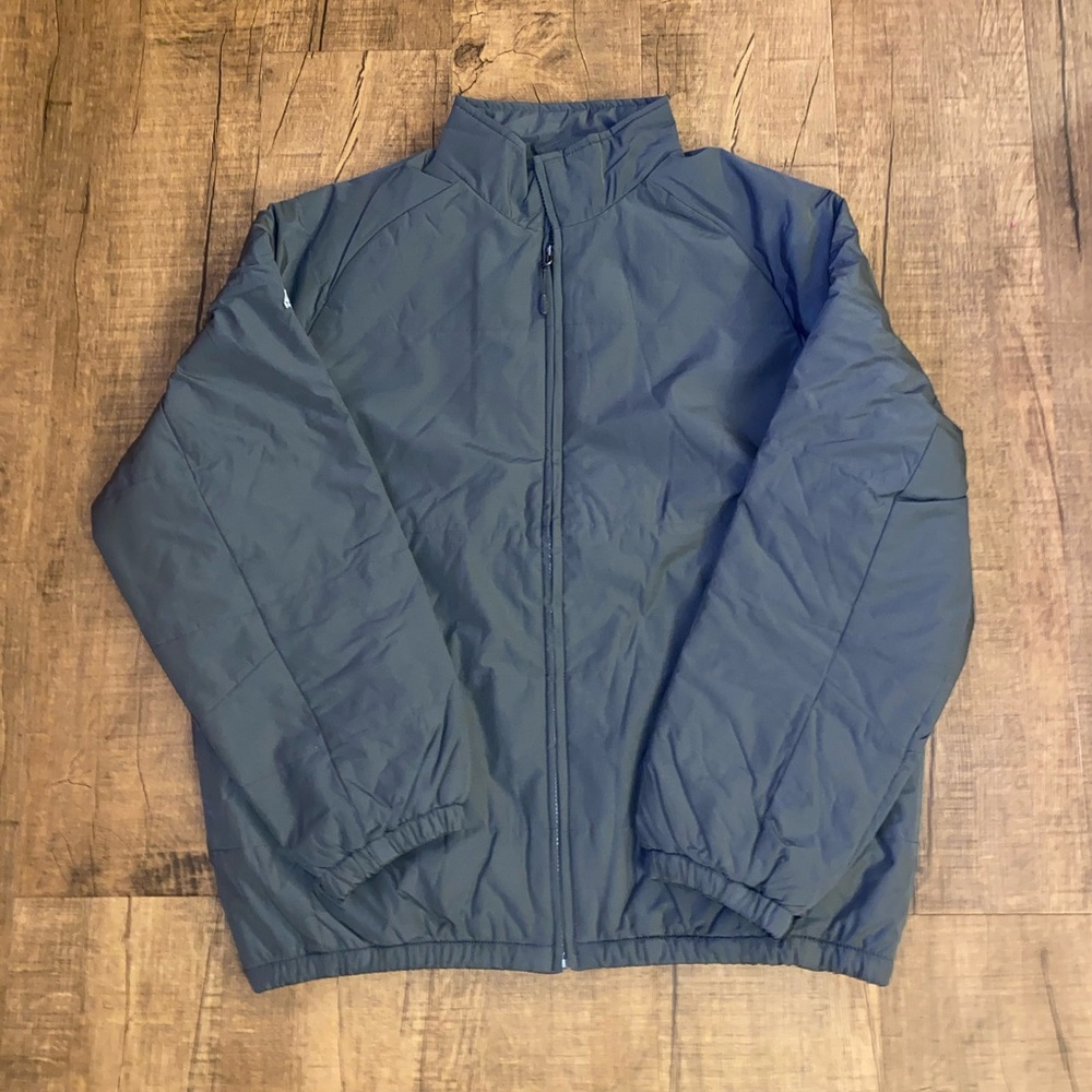 Majestic Athletic  Full Zipper Jacket - Gray